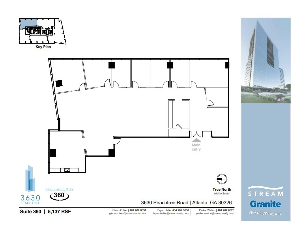 3630 Peachtree Rd NE, Atlanta, GA for lease Floor Plan- Image 1 of 1