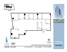 3630 Peachtree Rd NE, Atlanta, GA for lease Floor Plan- Image 1 of 1
