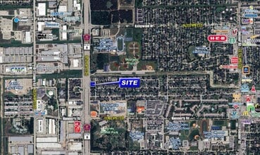 2626 W Sam Houston Pky N, Houston, TX - AERIAL  map view