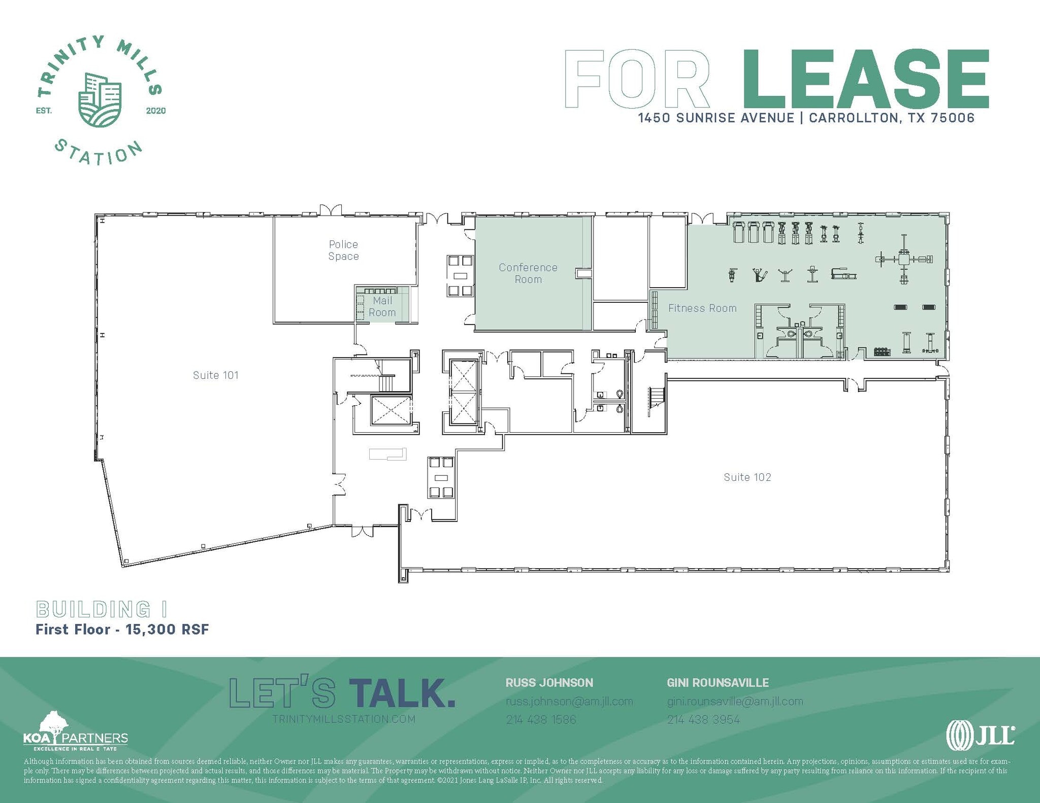 1441 Trinity Mills Rd W, Carrollton, TX for lease Floor Plan- Image 1 of 1