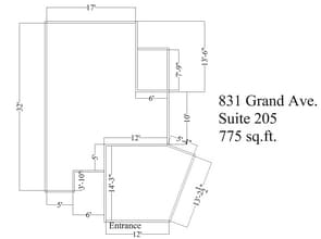831 N Grand Ave, Waukesha, WI for lease Floor Plan- Image 1 of 1