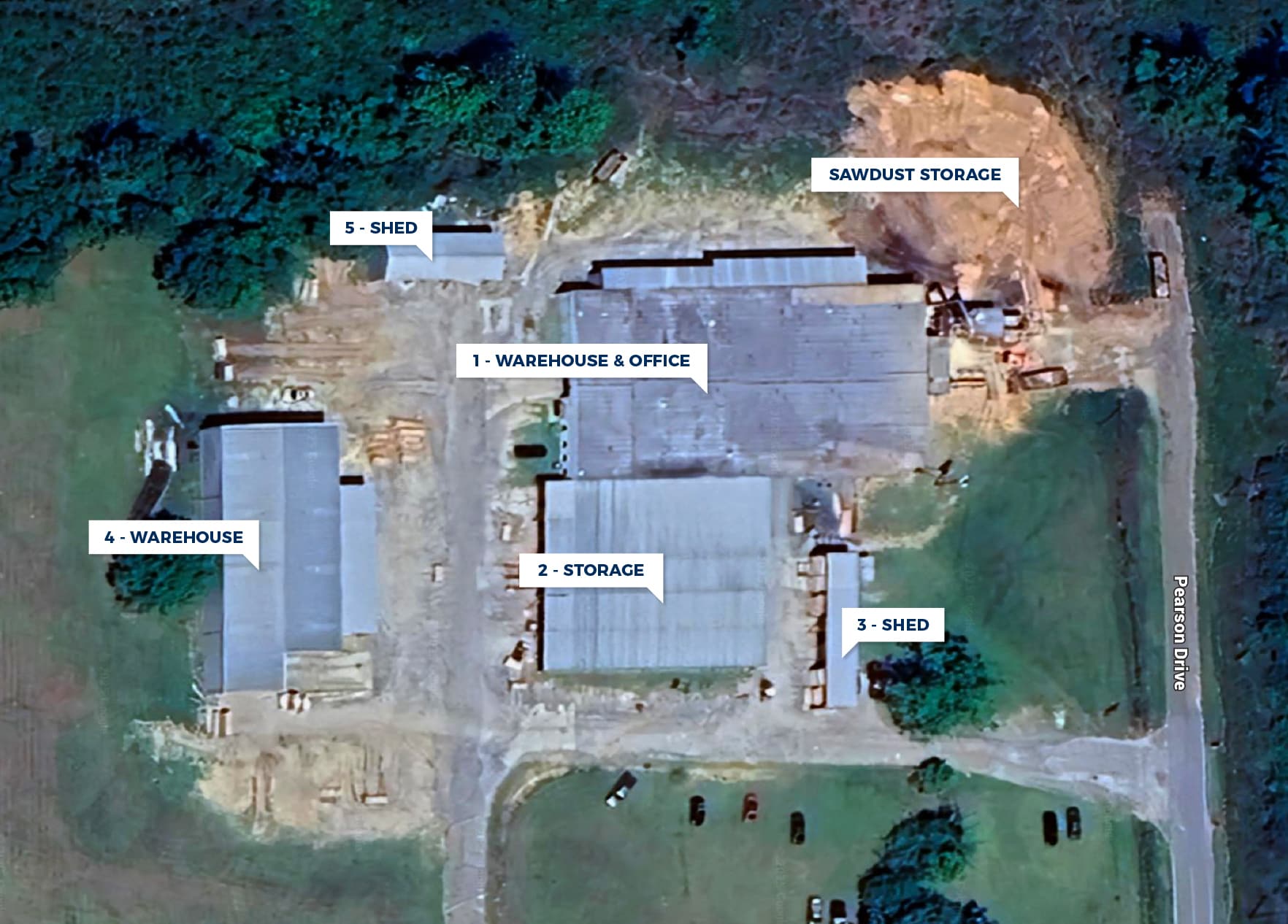 501 Pearson Dr, Bay Minette, AL for sale Aerial- Image 1 of 13