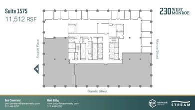 230 W Monroe St, Chicago, IL for lease Floor Plan- Image 1 of 1