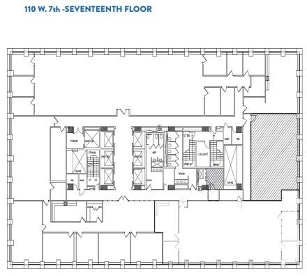 110 W 7th St S, Tulsa, OK for lease Floor Plan- Image 1 of 1