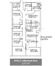 5625-5663 S Laburnum Ave, Richmond, VA for lease Floor Plan- Image 1 of 1