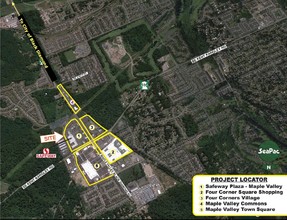 26808-27018 SE Maple Valley Hwy, Maple Valley, WA - aerial  map view - Image1