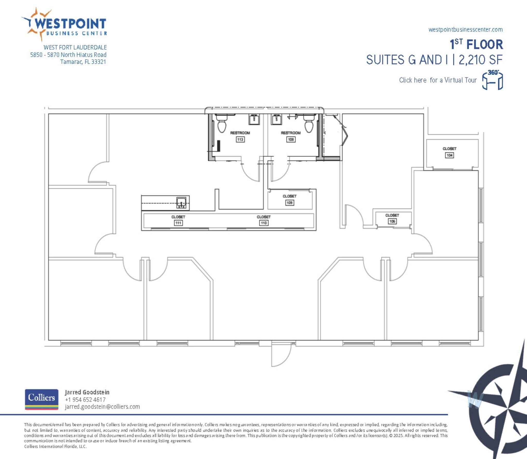 5870 N Hiatus Rd, Tamarac, FL for lease Floor Plan- Image 1 of 1