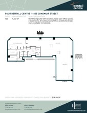 1055 Dunsmuir St, Vancouver, BC for lease Floor Plan- Image 1 of 1