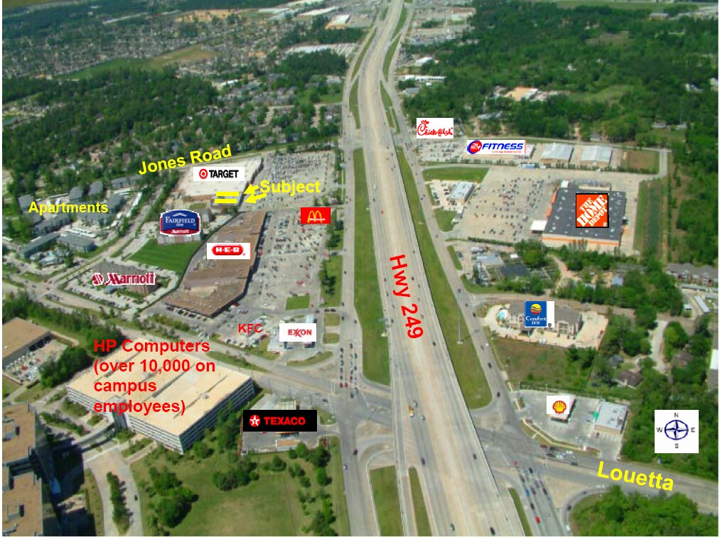 21519 SH 249, Houston, TX for sale Aerial- Image 1 of 1