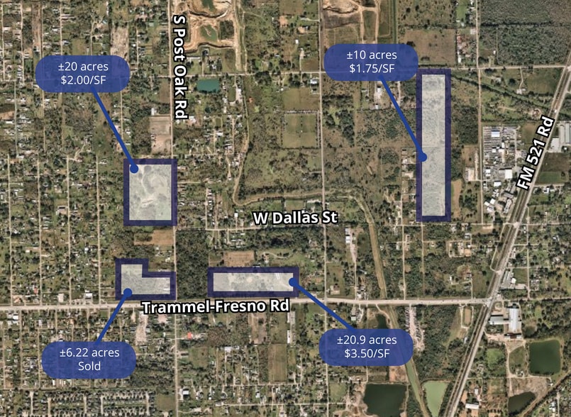 Trammel-Fresno Rd, Fresno, TX for sale - Building Photo - Image 2 of 3