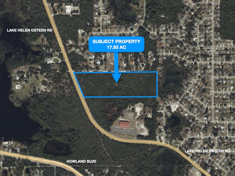 Lake Helen Osteen Rd, Deltona, FL for sale - Aerial - Image 1 of 1