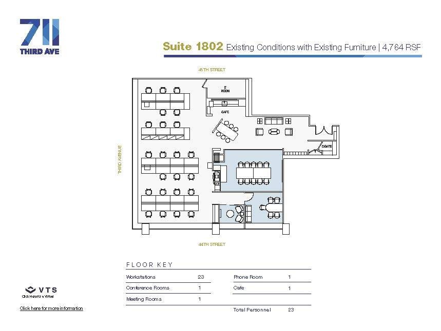 711 Third Ave, New York, NY for lease Floor Plan- Image 1 of 1