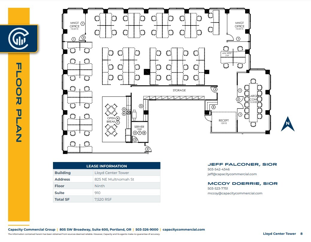 825 NE Multnomah St, Portland, OR for lease Floor Plan- Image 1 of 1