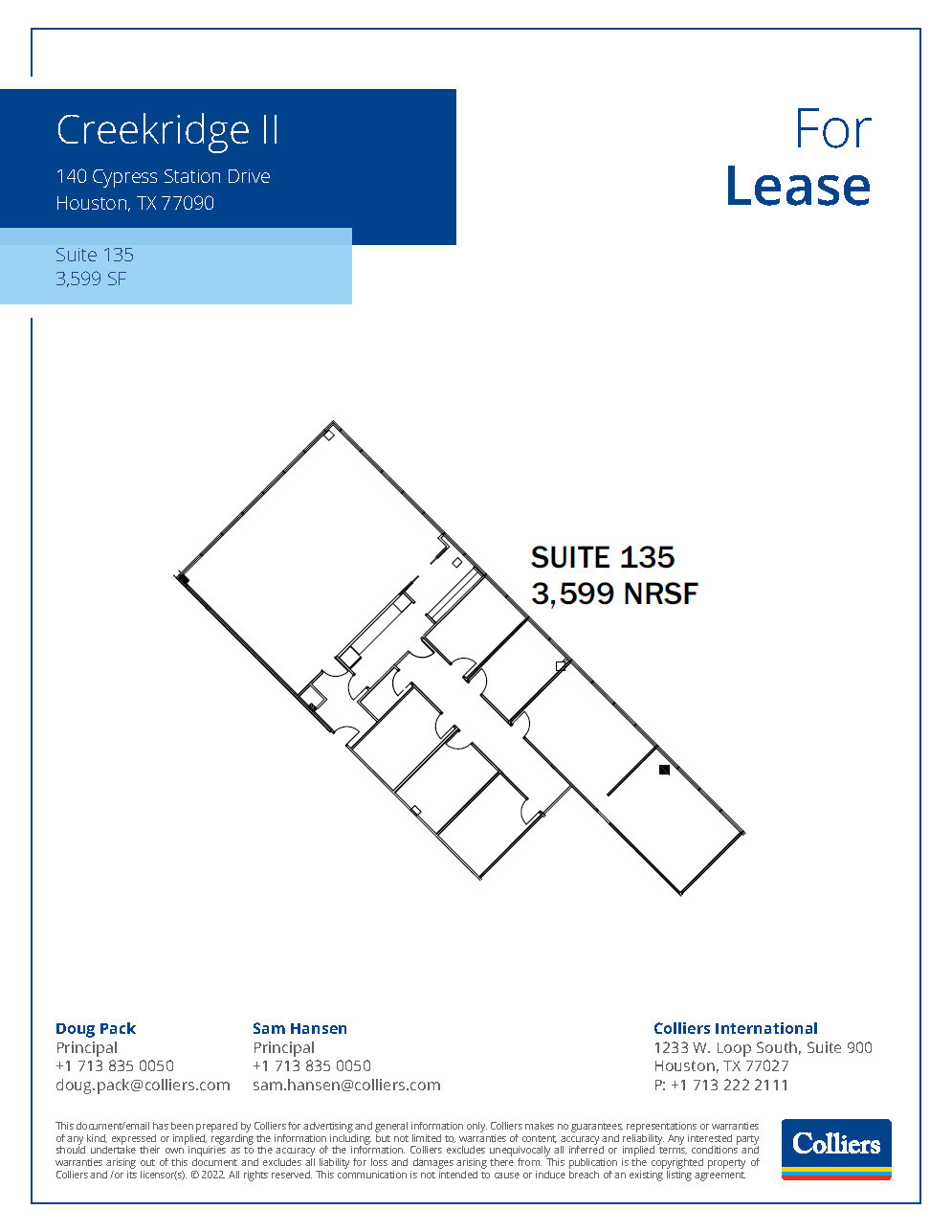 110-140 Cypress Station Dr, Houston, TX for lease Floor Plan- Image 1 of 1