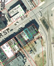 107 Wicker St, Sanford, NC - AERIAL  map view