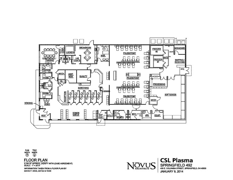 435 E Columbia St, Springfield, OH for lease - Floor Plan - Image 1 of 21