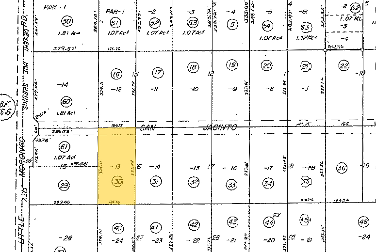 65089 San Jacinto Ln, Desert Hot Springs, CA for sale - Plat Map - Image 1 of 1