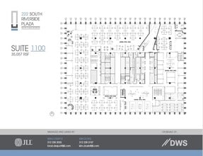 222 S Riverside Plz, Chicago, IL for lease Floor Plan- Image 1 of 8