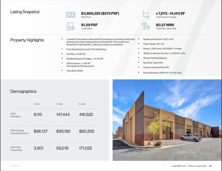 3644 E Sunset Rd, Las Vegas, NV for sale - Building Photo - Image 2 of 13