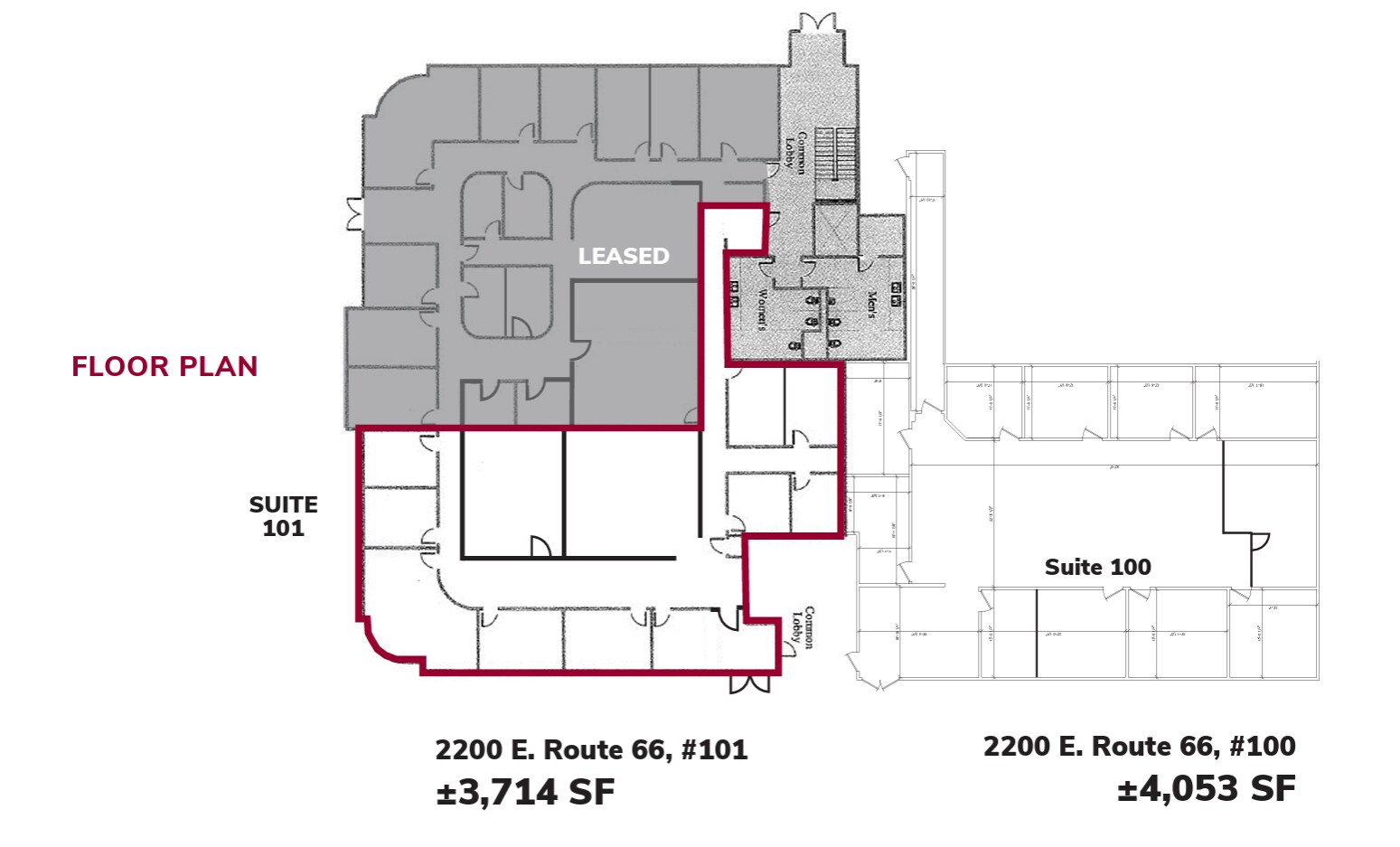 2200 E Route 66, Glendora, CA for lease Floor Plan- Image 1 of 1