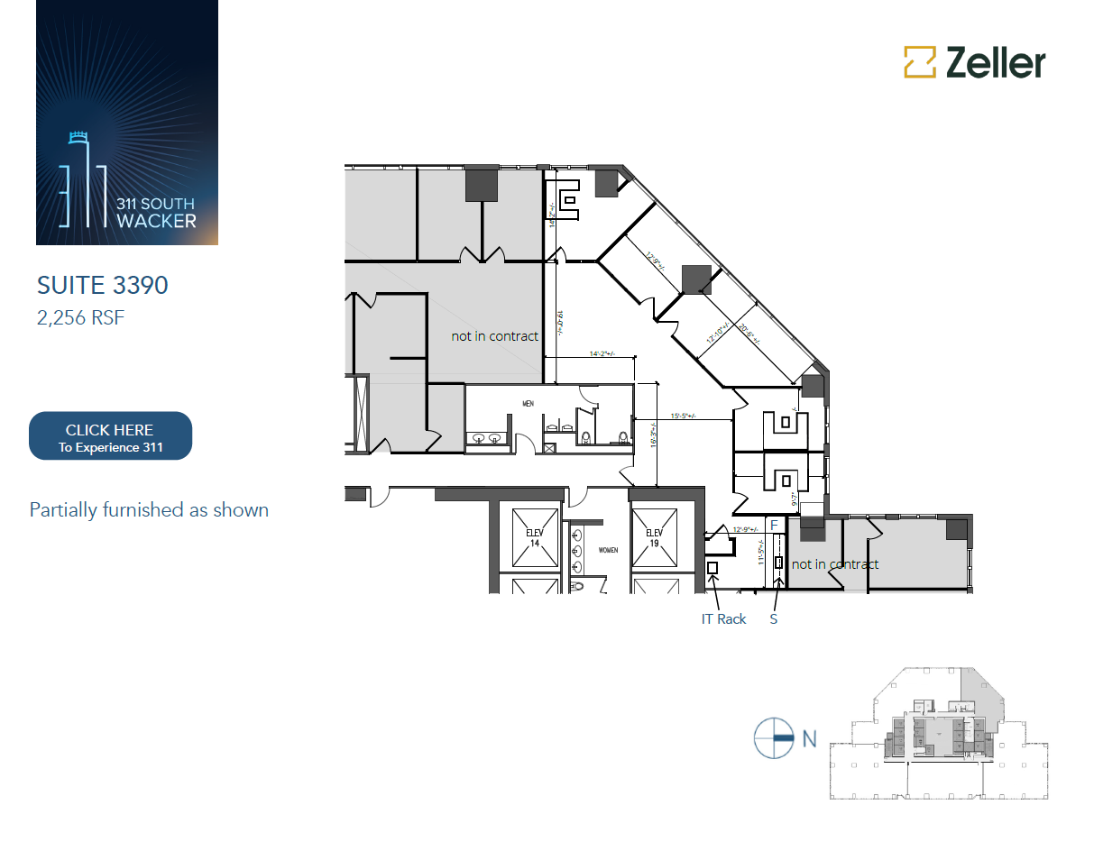 311 S Wacker Dr, Chicago, IL for lease Floor Plan- Image 1 of 1