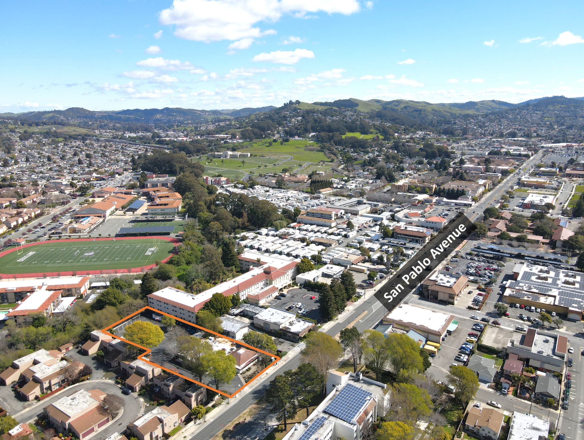 14020 San Pablo Ave, San Pablo, CA for sale Aerial- Image 1 of 1