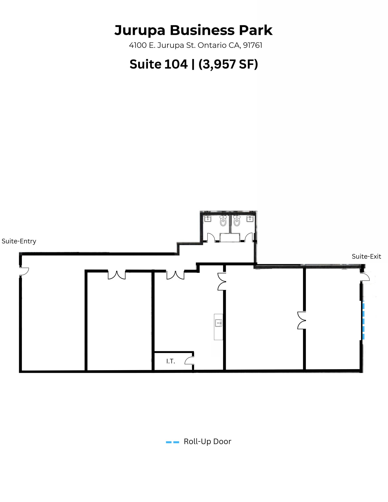 4100 Jurupa St, Ontario, CA for lease Site Plan- Image 1 of 12