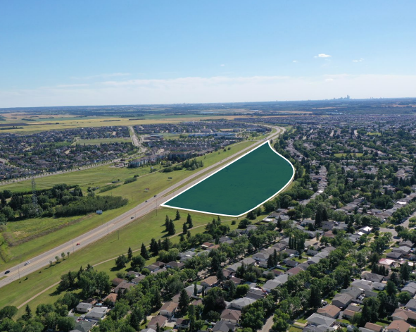 9000 Veterans Way, Fort Saskatchewan, AB for sale Aerial- Image 1 of 2