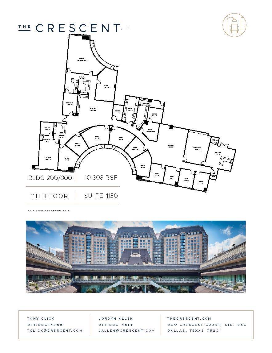 100 Crescent Ct, Dallas, TX for lease Floor Plan- Image 1 of 1