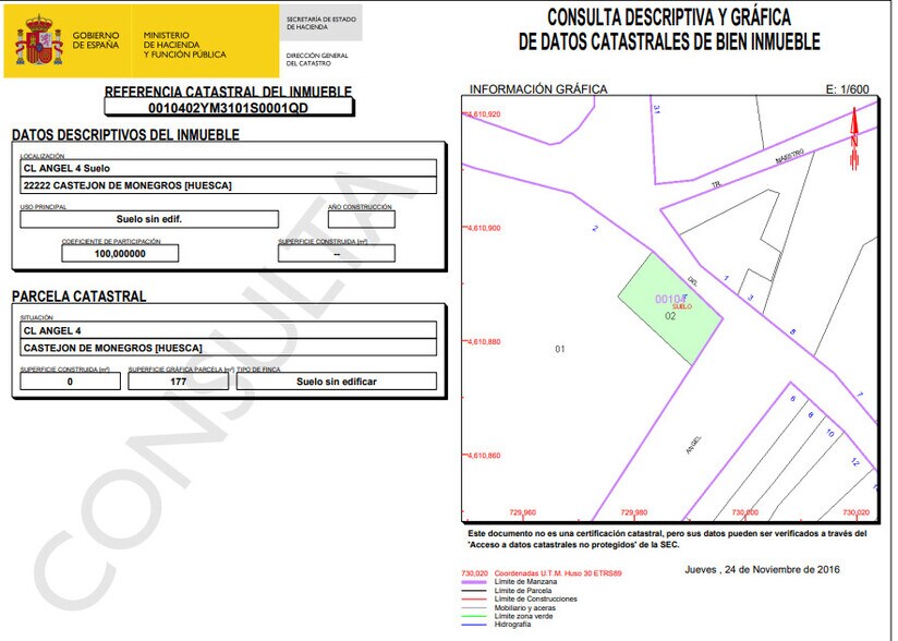 Land in Castejón de Monegros for sale - Building Photo - Image 3 of 14