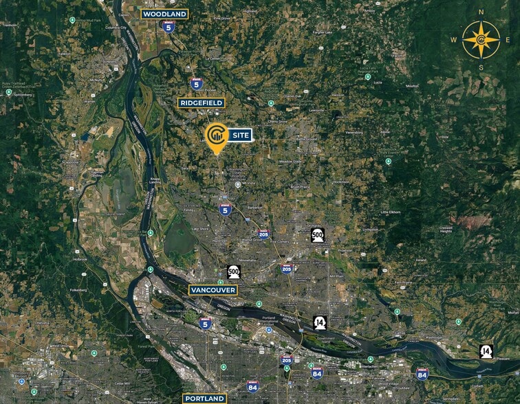 408 NE 199th St, Ridgefield, WA for sale - Aerial - Image 2 of 5