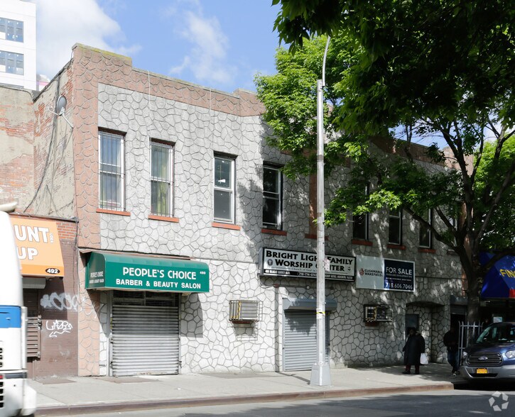 488-490 Marcus Garvey Blvd, Brooklyn, NY for sale - Primary Photo - Image 1 of 1
