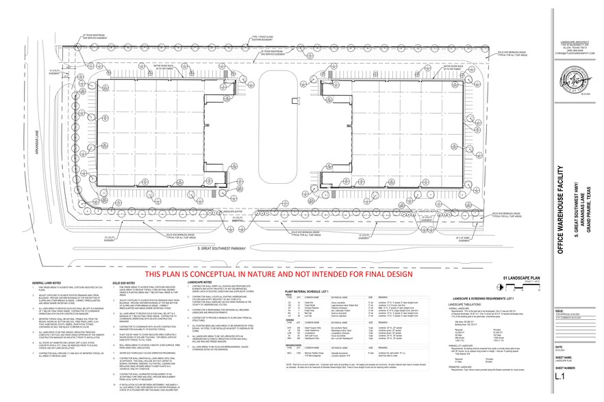 2801 S Great Southwest Pky, Grand Prairie, TX for sale - Site Plan - Image 2 of 3