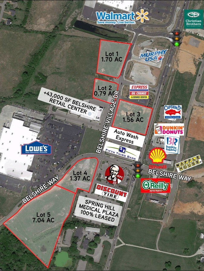 0 Belshire Village Dr, Spring Hill, TN 37174