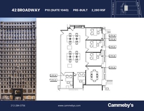 42 Broadway, New York, NY for lease Floor Plan- Image 1 of 1