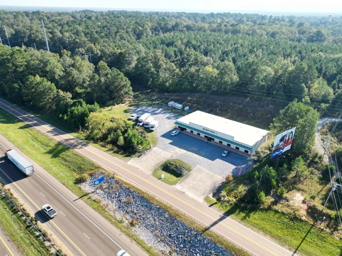 9800 I-55, Terry, MS for sale Aerial- Image 1 of 2