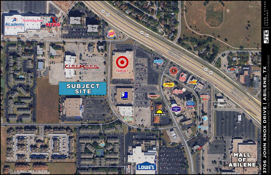 3900 John Knox Dr, Abilene, TX for sale - Aerial - Image 1 of 1