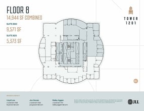 1201 3rd Ave, Seattle, WA for lease Floor Plan- Image 1 of 2