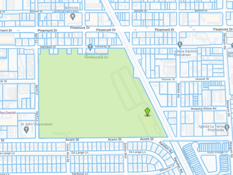 5020 Acorn, Houston, TX for lease - Plat Map - Image 2 of 2