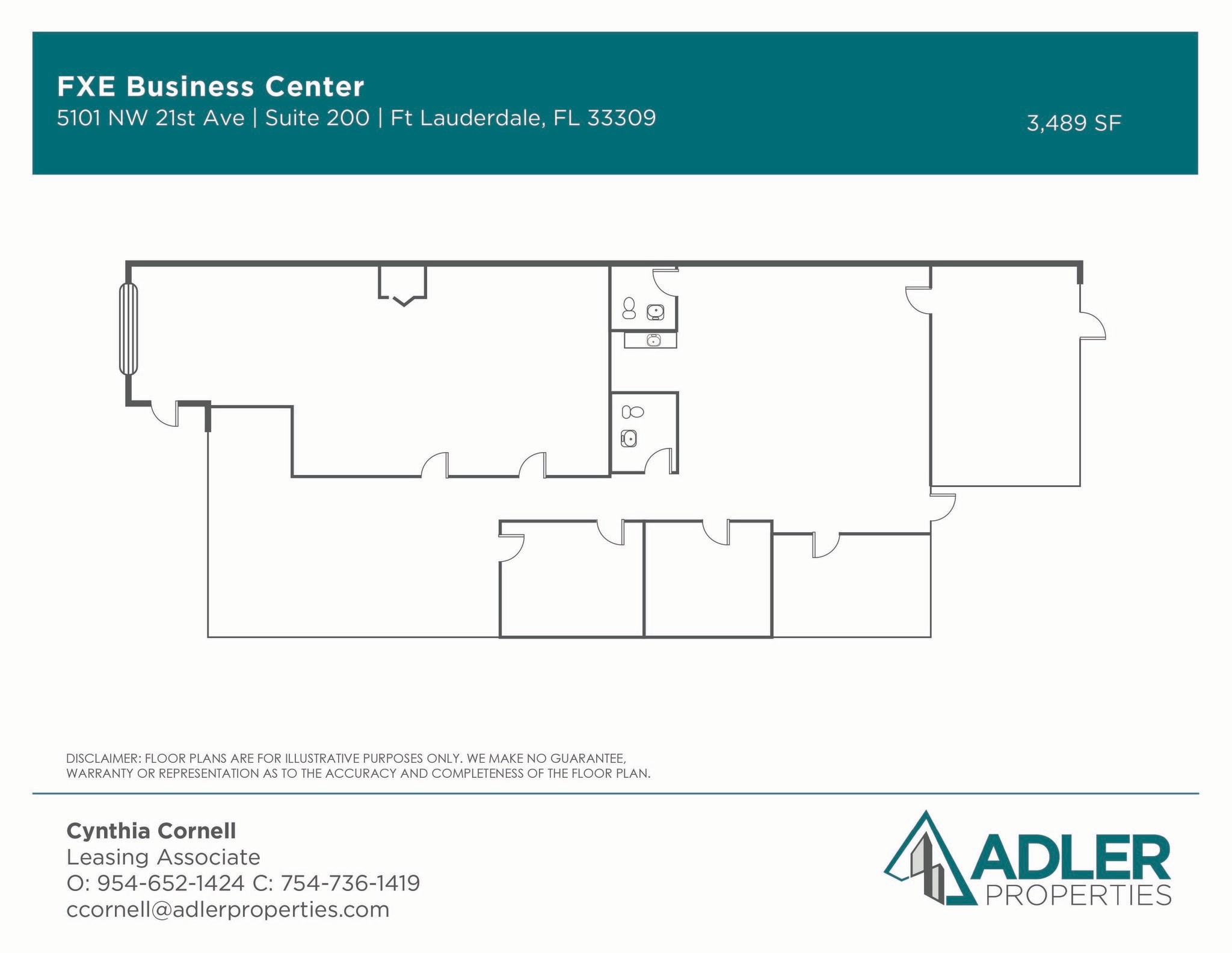 5101 NW 21st Ave, Fort Lauderdale, FL for lease Floor Plan- Image 1 of 17