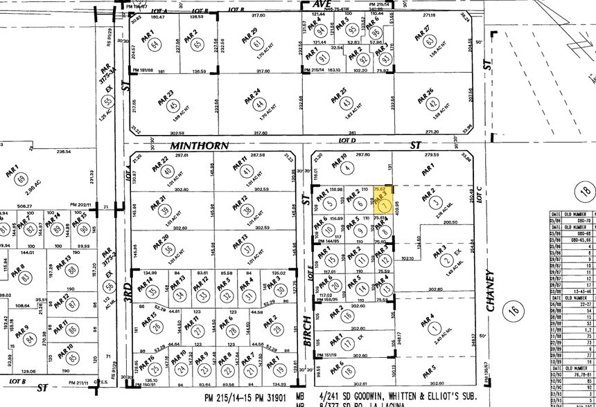 560 Birch St, Lake Elsinore, CA for sale - Plat Map - Image 1 of 1