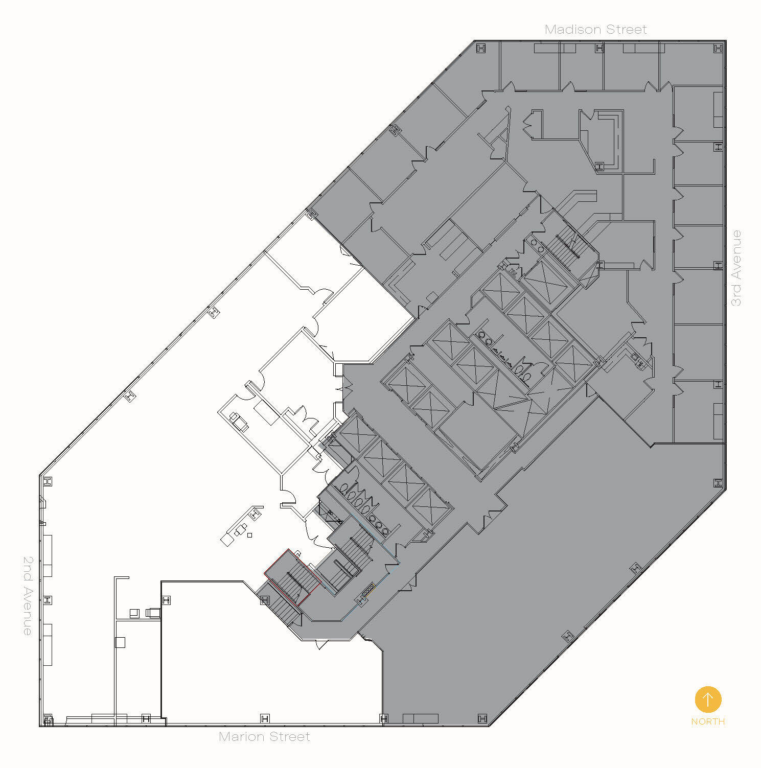 999 3rd Ave, Seattle, WA for lease Floor Plan- Image 1 of 1