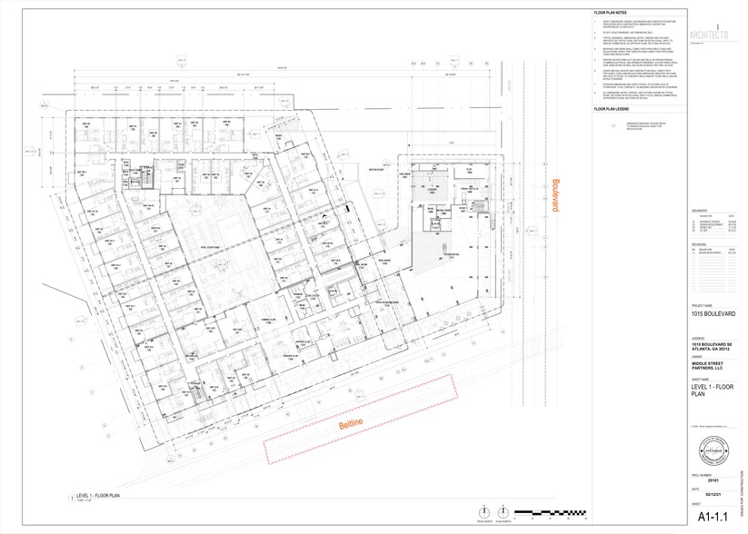 1015 Boulevard SE, Atlanta, GA for lease - Site Plan - Image 2 of 5