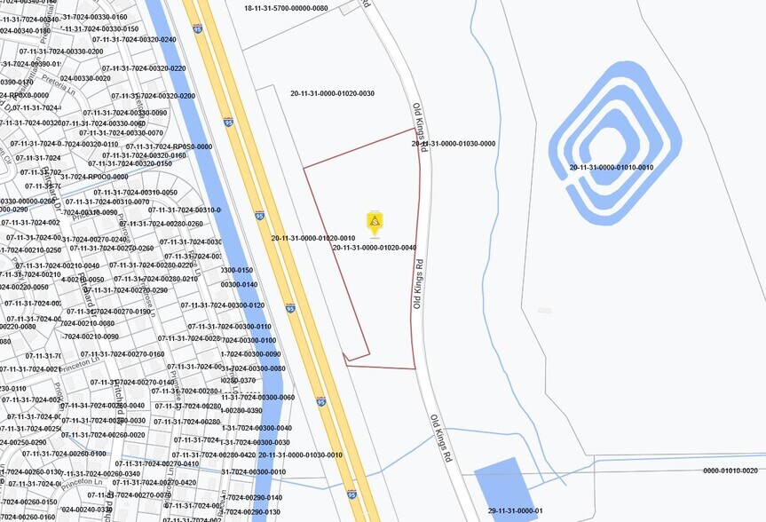 00 Old Kings, Palm Coast, FL for sale - Plat Map - Image 3 of 3