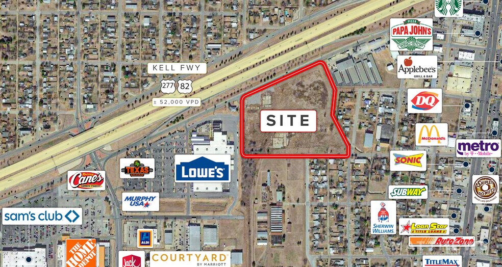 2821 Kell Blvd, Wichita Falls, TX for sale - Building Photo - Image 1 of 1