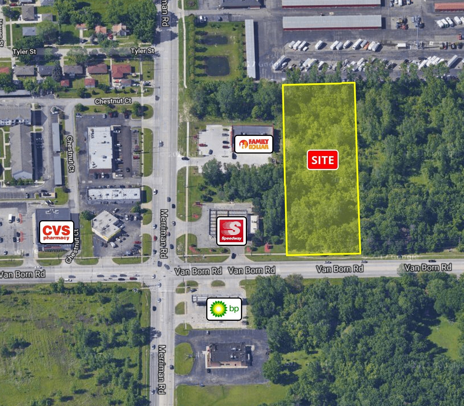Van Born Rd Merriman, Westland, MI, 48184 Commercial Land For Sale