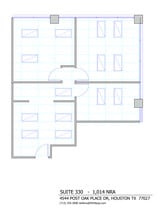 4544 Post Oak Pl, Houston, TX for lease Floor Plan- Image 1 of 1