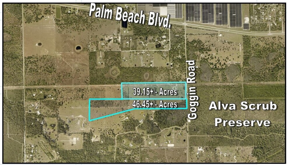 Goggin Rd, Alva, FL for sale - Aerial - Image 2 of 2