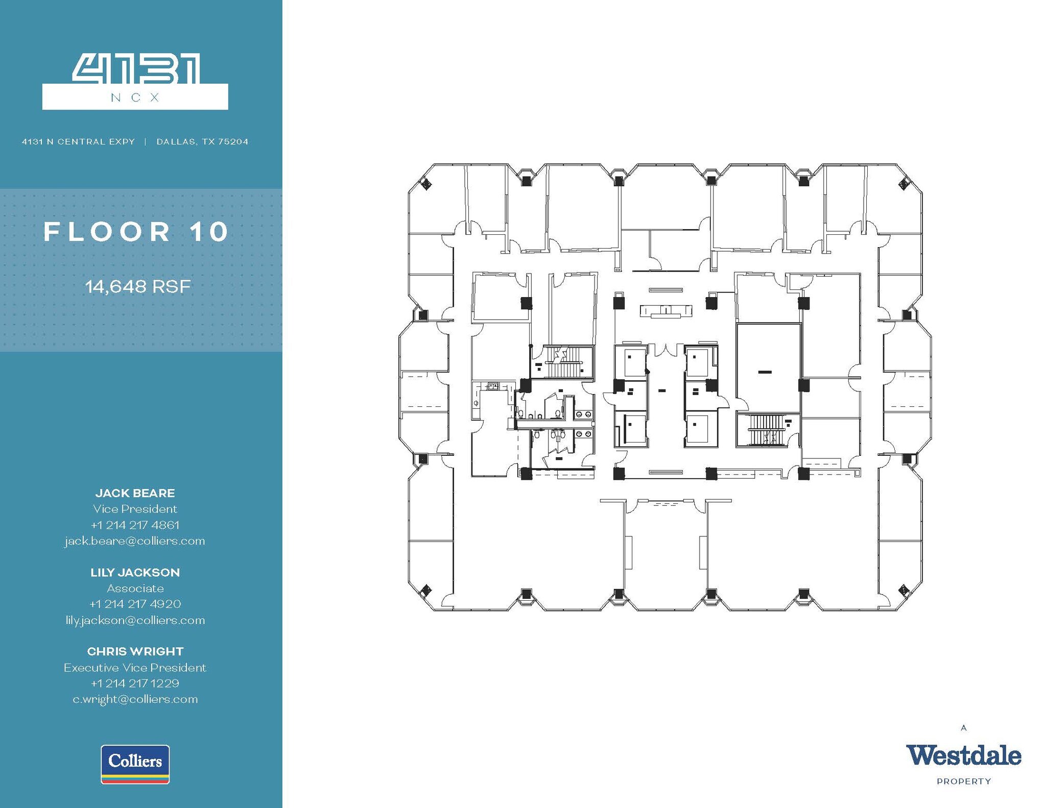 4131 N Central Expy, Dallas, TX for lease Floor Plan- Image 1 of 1