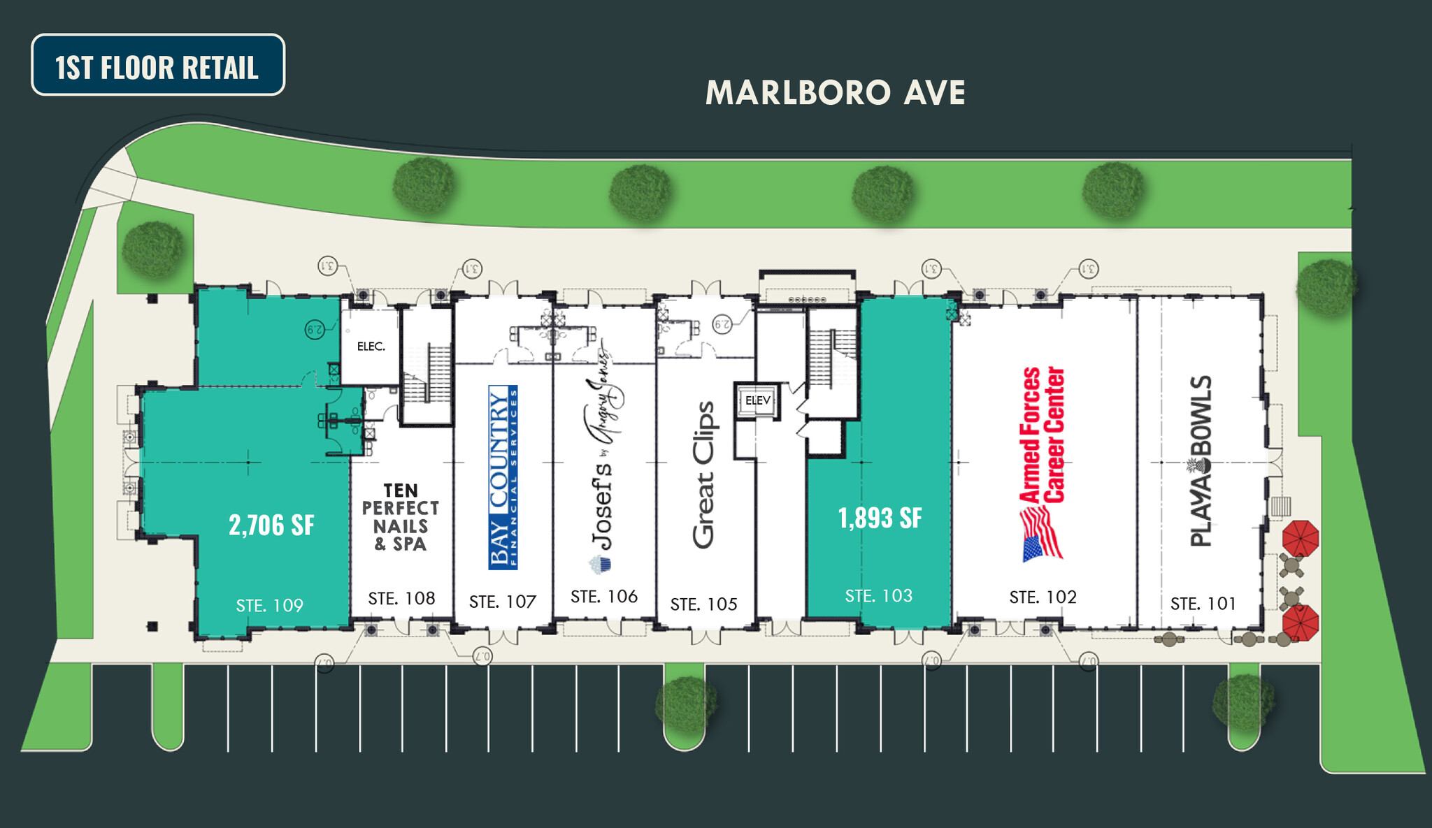 Easton Pky, Easton, MD for lease Floor Plan- Image 1 of 1